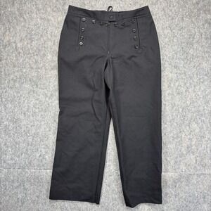 US Navy Wool Crackerjack Pants Women's 14 32 x 30 MR  Slacks Pants Black